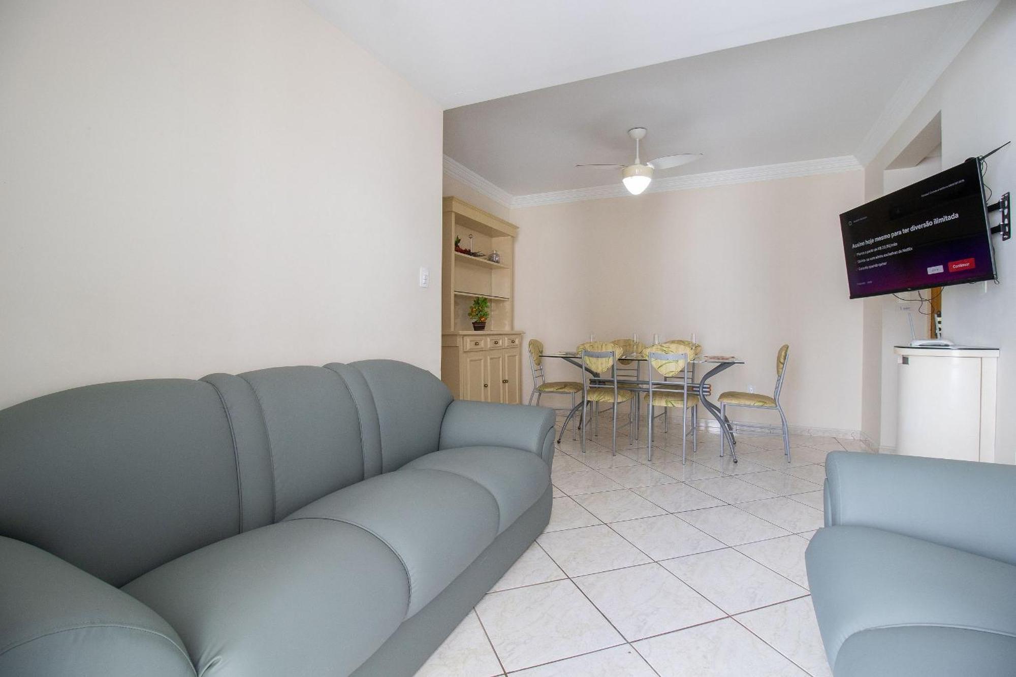 Apartamento Crm71 - 3 Dorm, Centro, Tv Smart, Garagem, Wi-fi